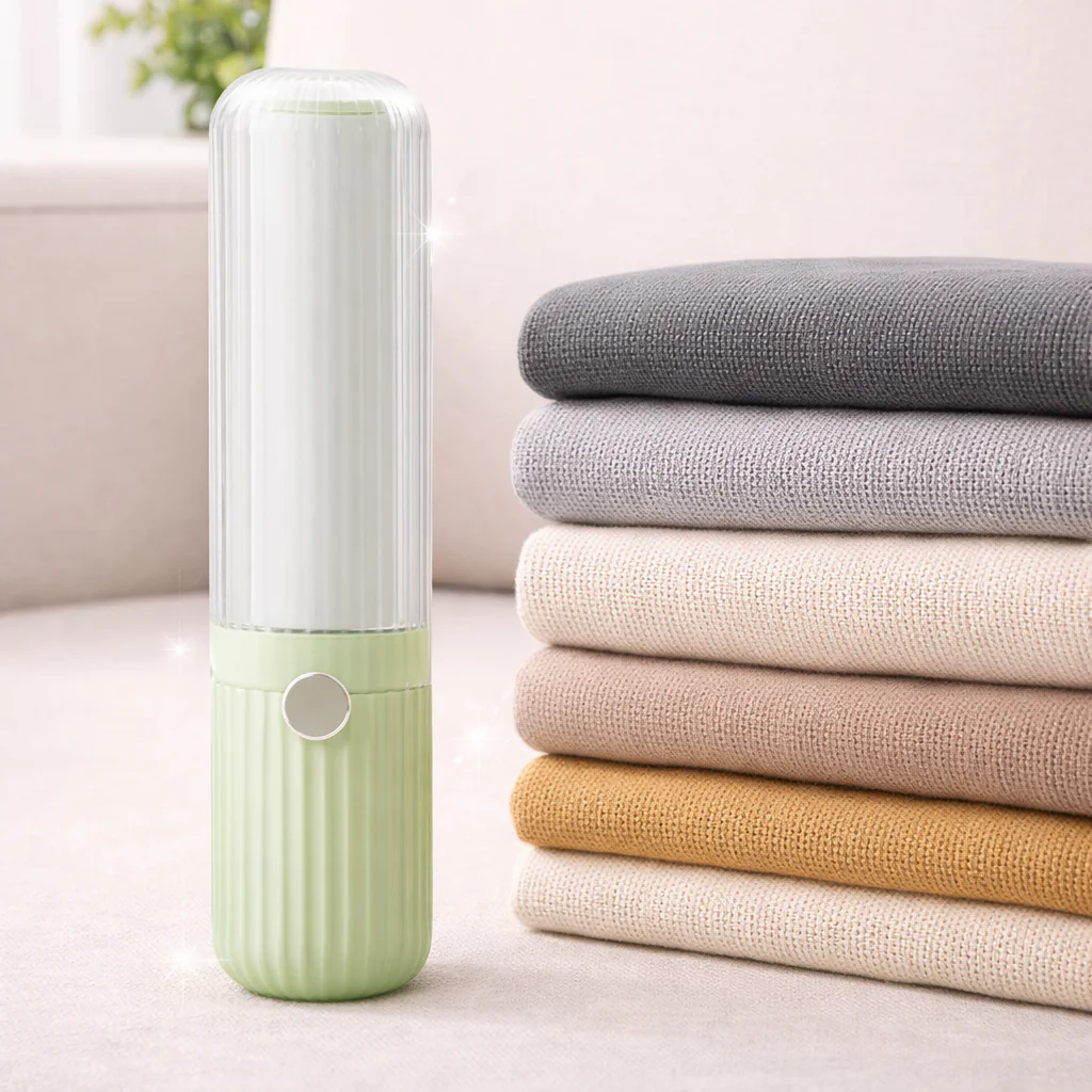 Mini Reusable Lint Roller – Matcha Green - Image 4