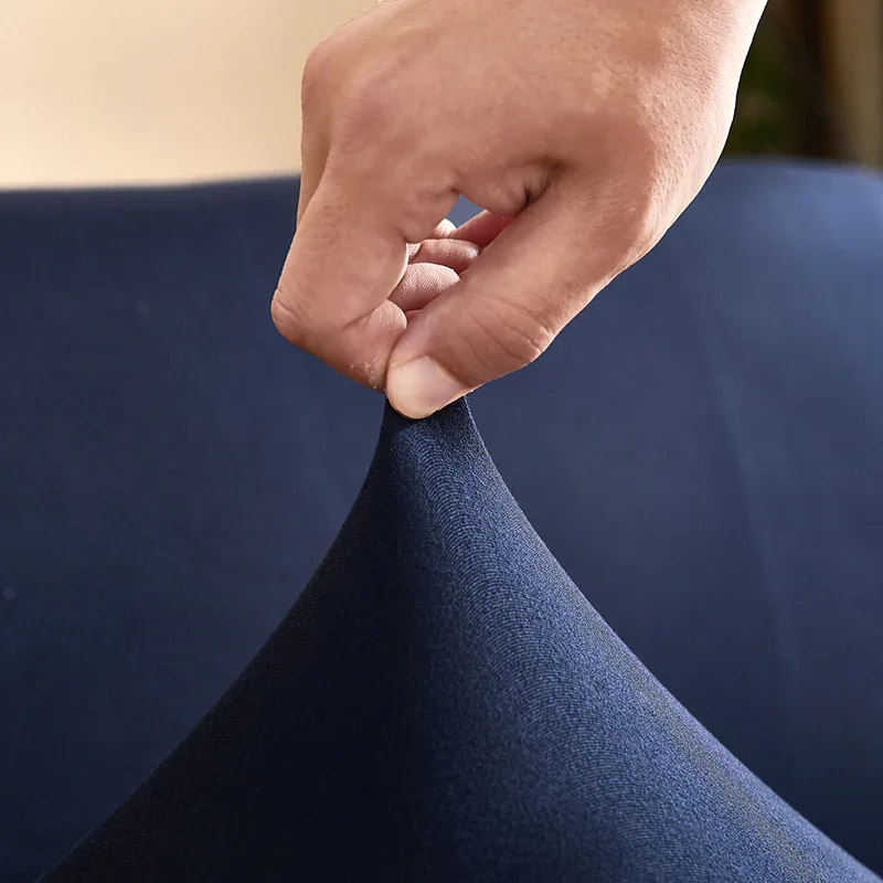 Sofa Bed Cover - Navy blue - Adaptable & Expandable - Image 3