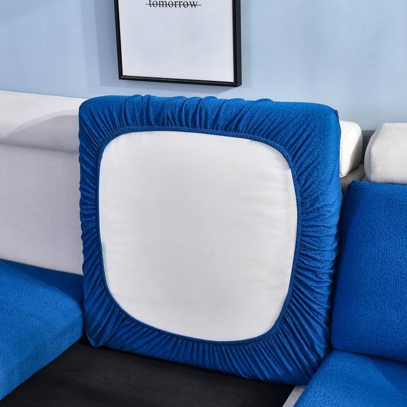 Sofa Cushion Cover Waterproof - Dark Blue - Image 4