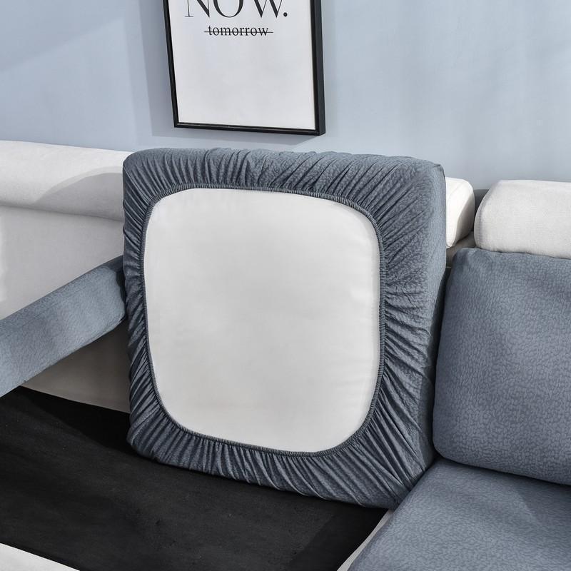 Sofa Cushion Cover Waterproof - Dark Grey - Image 3