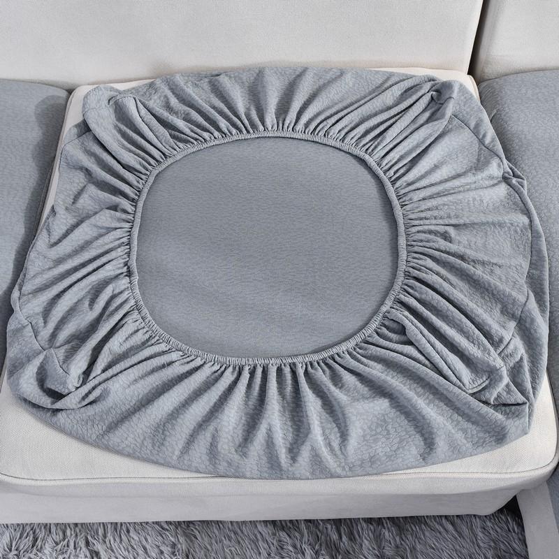 Sofa Cushion Cover Waterproof - Light Grey - Image 5