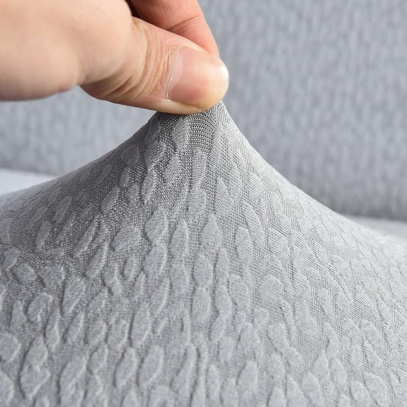 Sofa Cushion Cover Waterproof - Light Grey - Image 6