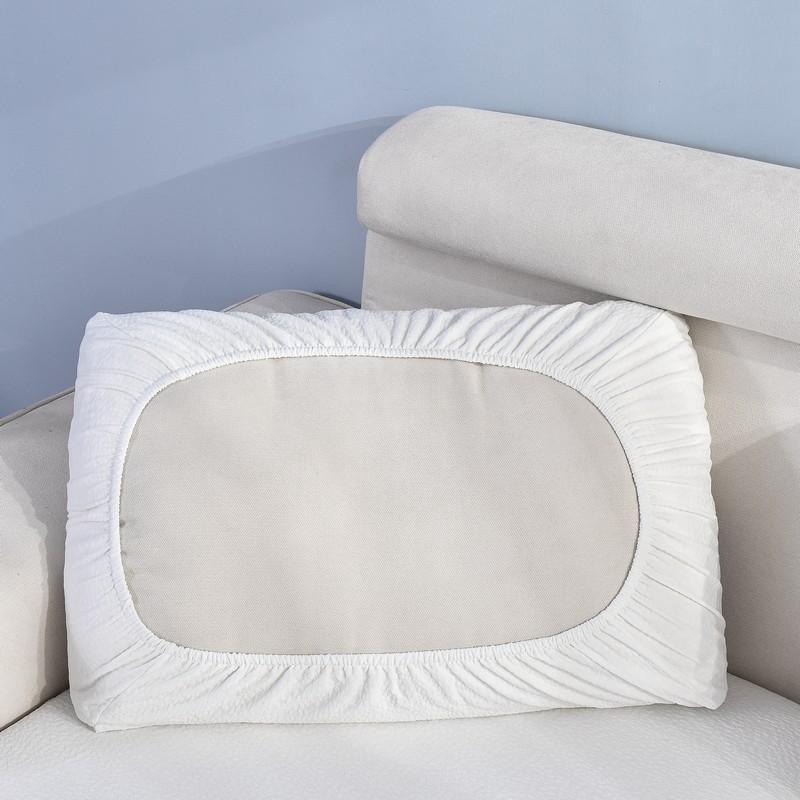 Sofa Cushion Cover Waterproof - White - Image 5
